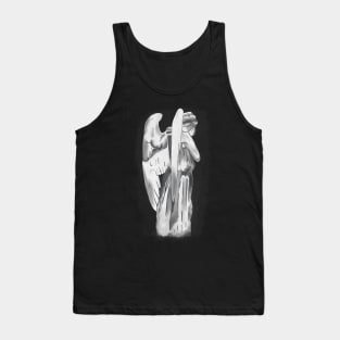 Weeping angel - Doctor Who - black Tank Top